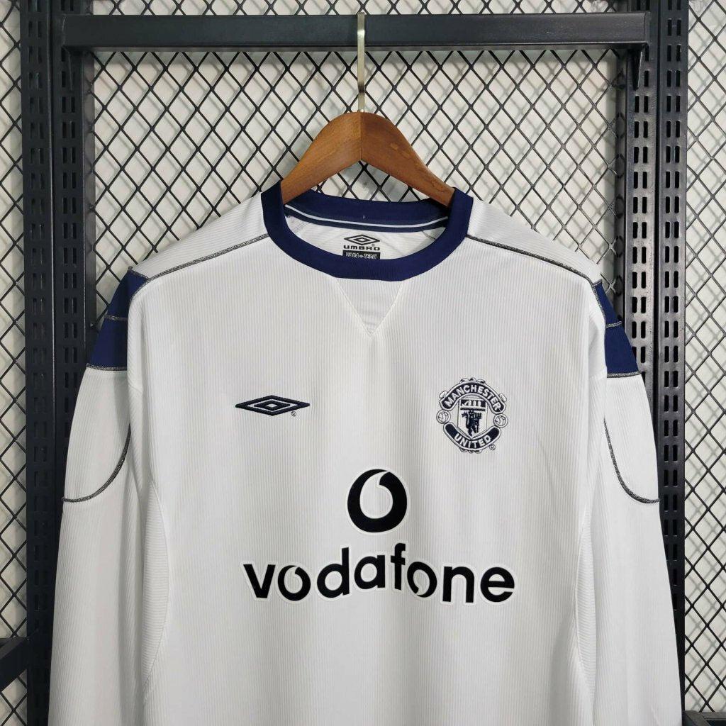 Retro Manchester United 1999 Long Sleeve Away Jersey