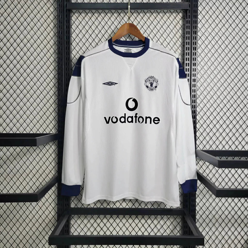 Retro Manchester United 1999 Long Sleeve Away Jersey