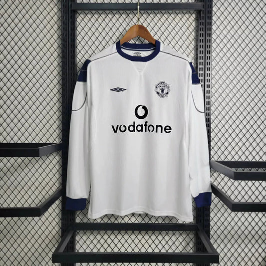 Retro Manchester United 1999 Long Sleeve Away Jersey