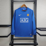 Retro Manchester United 2008 Long Sleeve Away Jersey