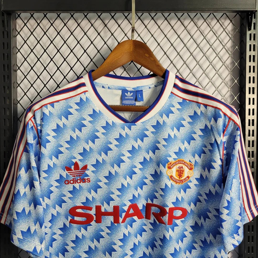 Retro Manchester United 1990 Away Jersey