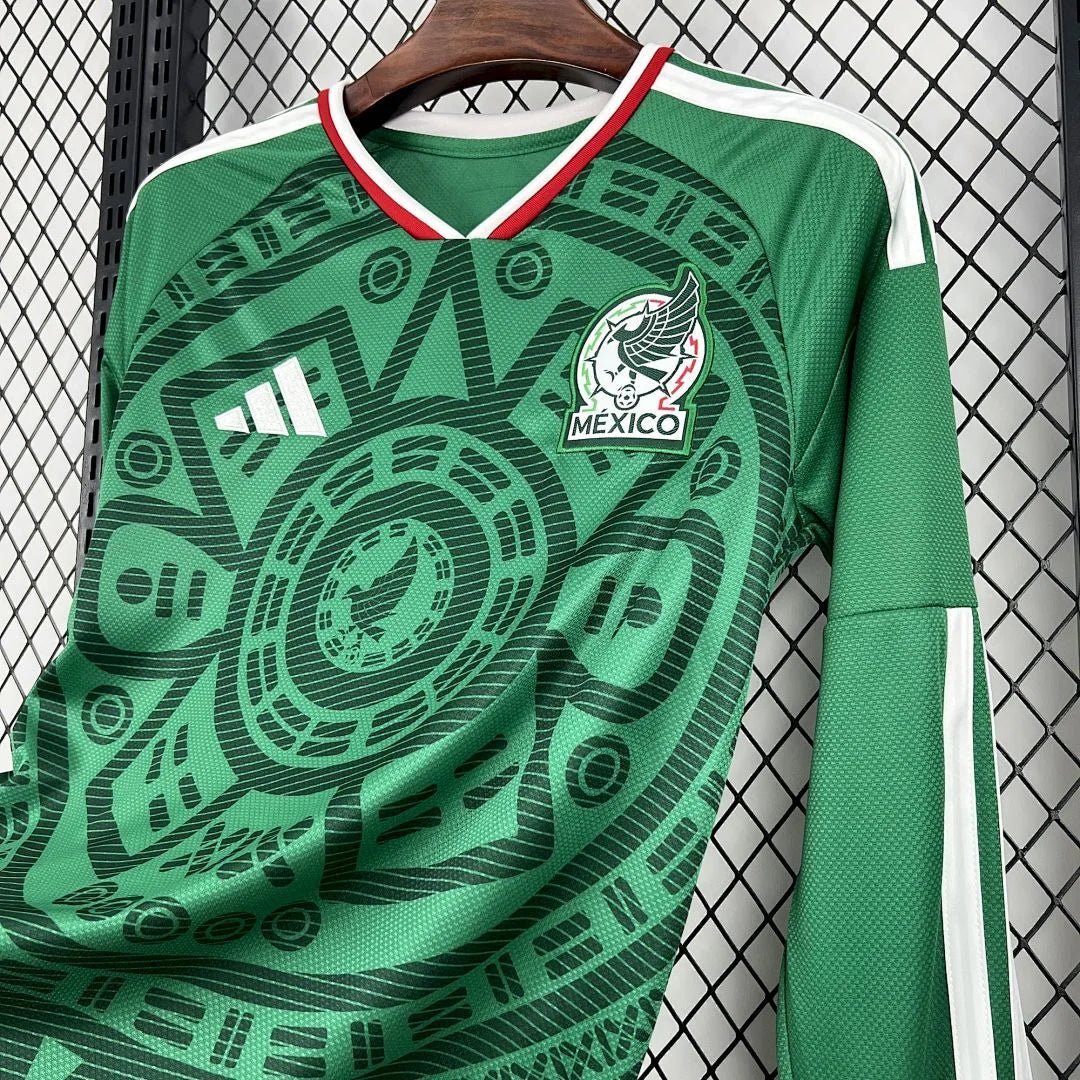 Mexico 2026 World Cup Long Sleeve Home Jersey