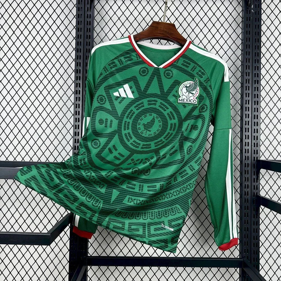 Mexico 2026 World Cup Long Sleeve Home Jersey