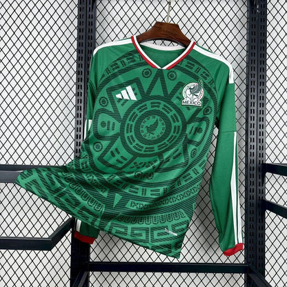 Mexico 2026 World Cup Long Sleeve Home Jersey