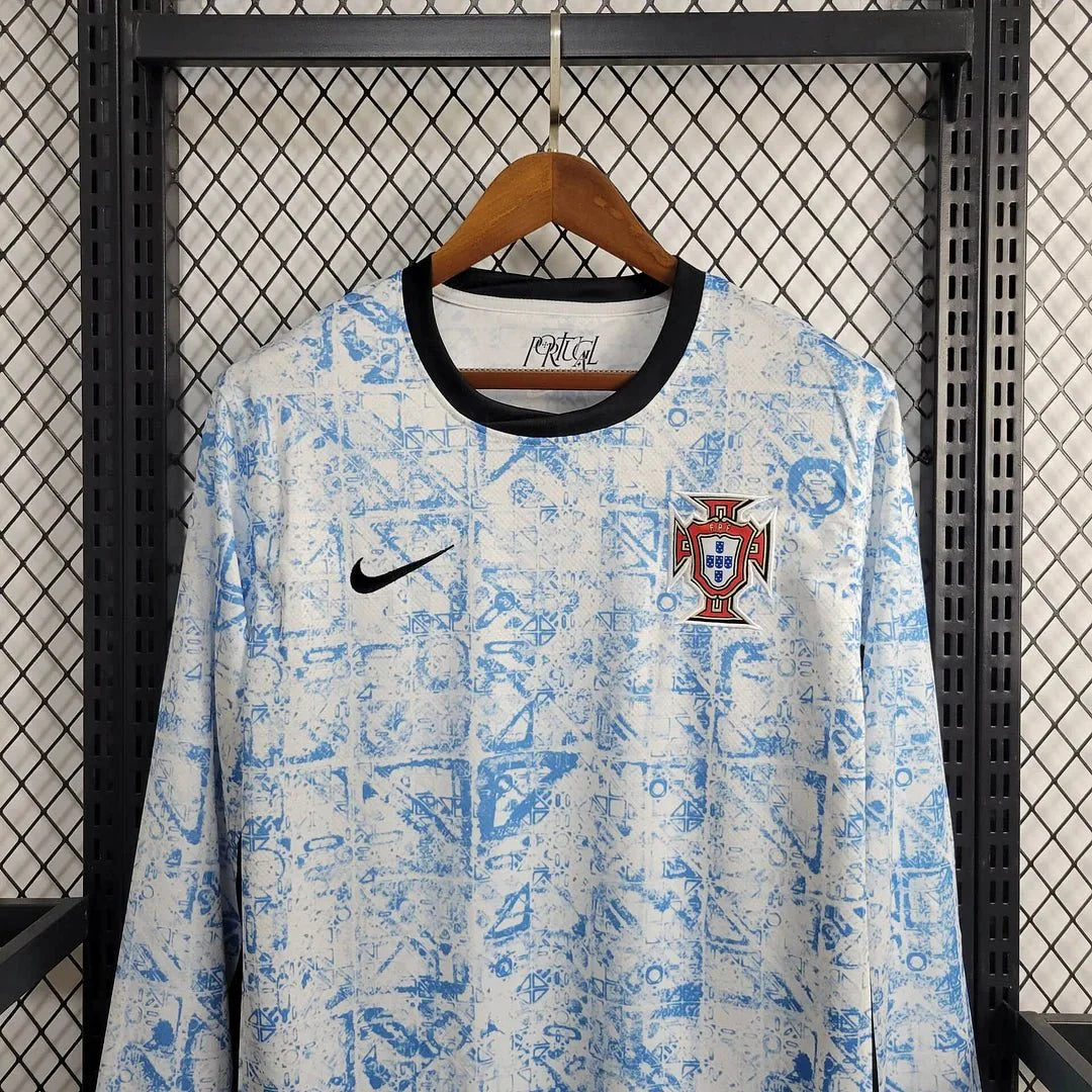 Portugal 2024 Long Sleeve Away Jersey