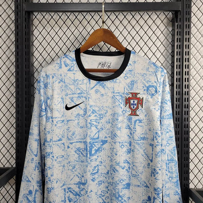 Portugal 2024 Long Sleeve Away Jersey