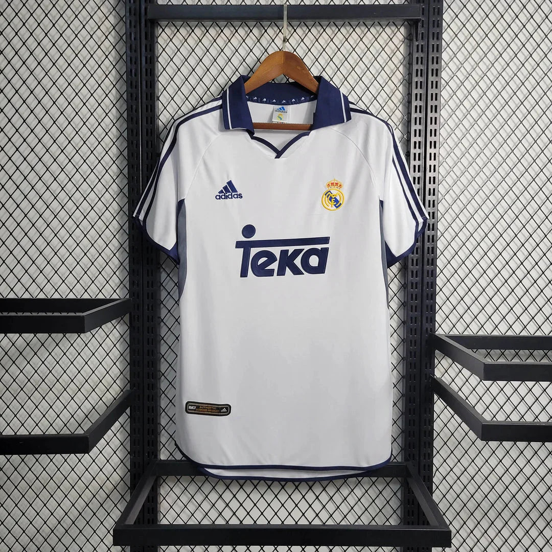 Retro Real Madrid 2000 Home Jersey