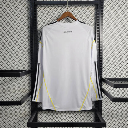 Retro Real Madrid 2009 Long Sleeve Home Jersey