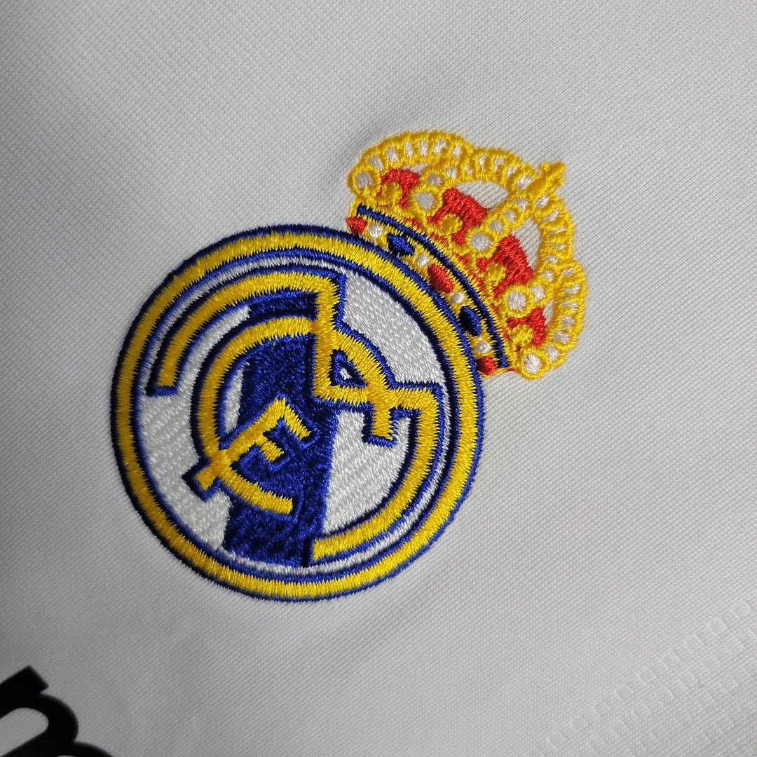 Retro Real Madrid 2009 Long Sleeve Home Jersey