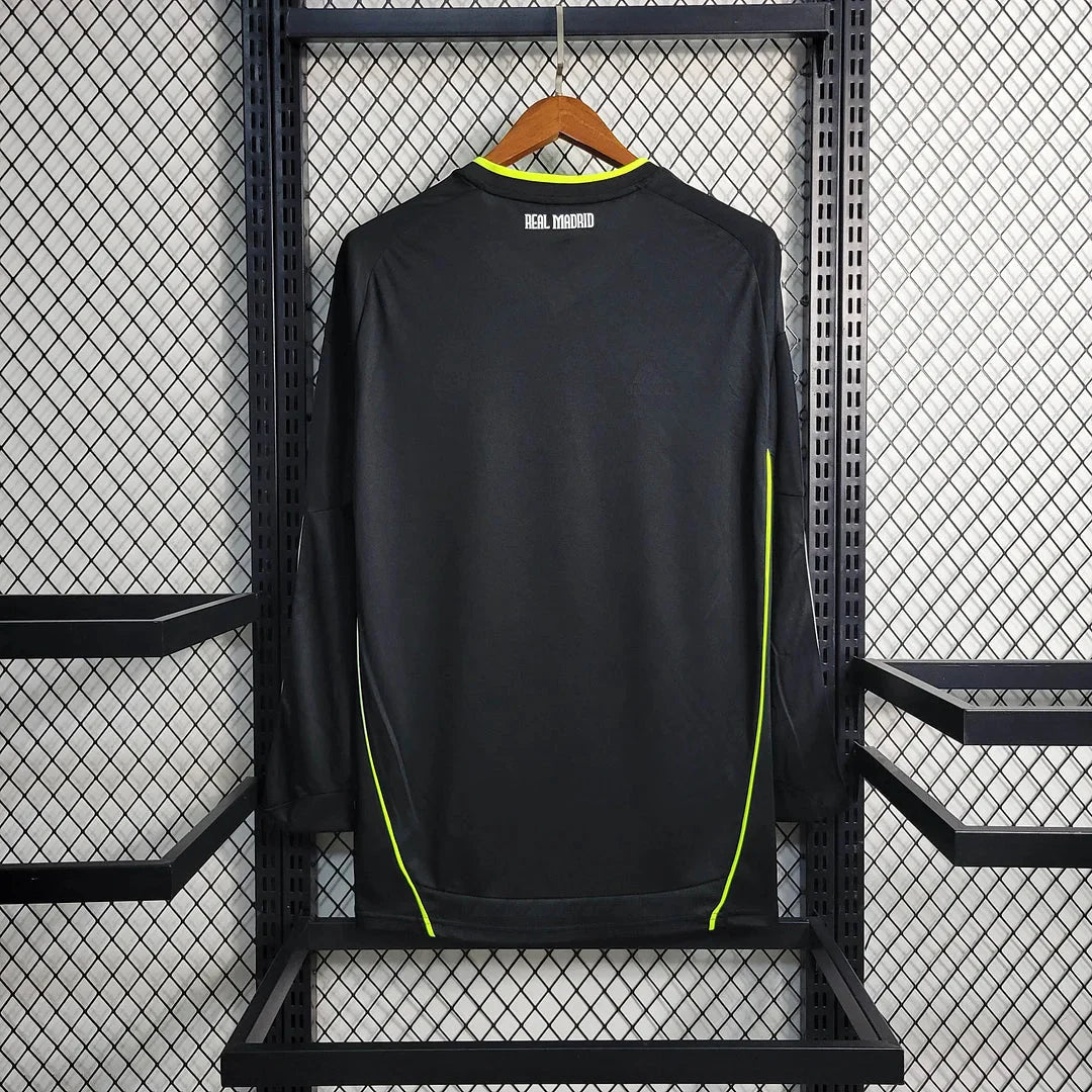 Retro Real Madrid 2010 Long Sleeve Away Jersey