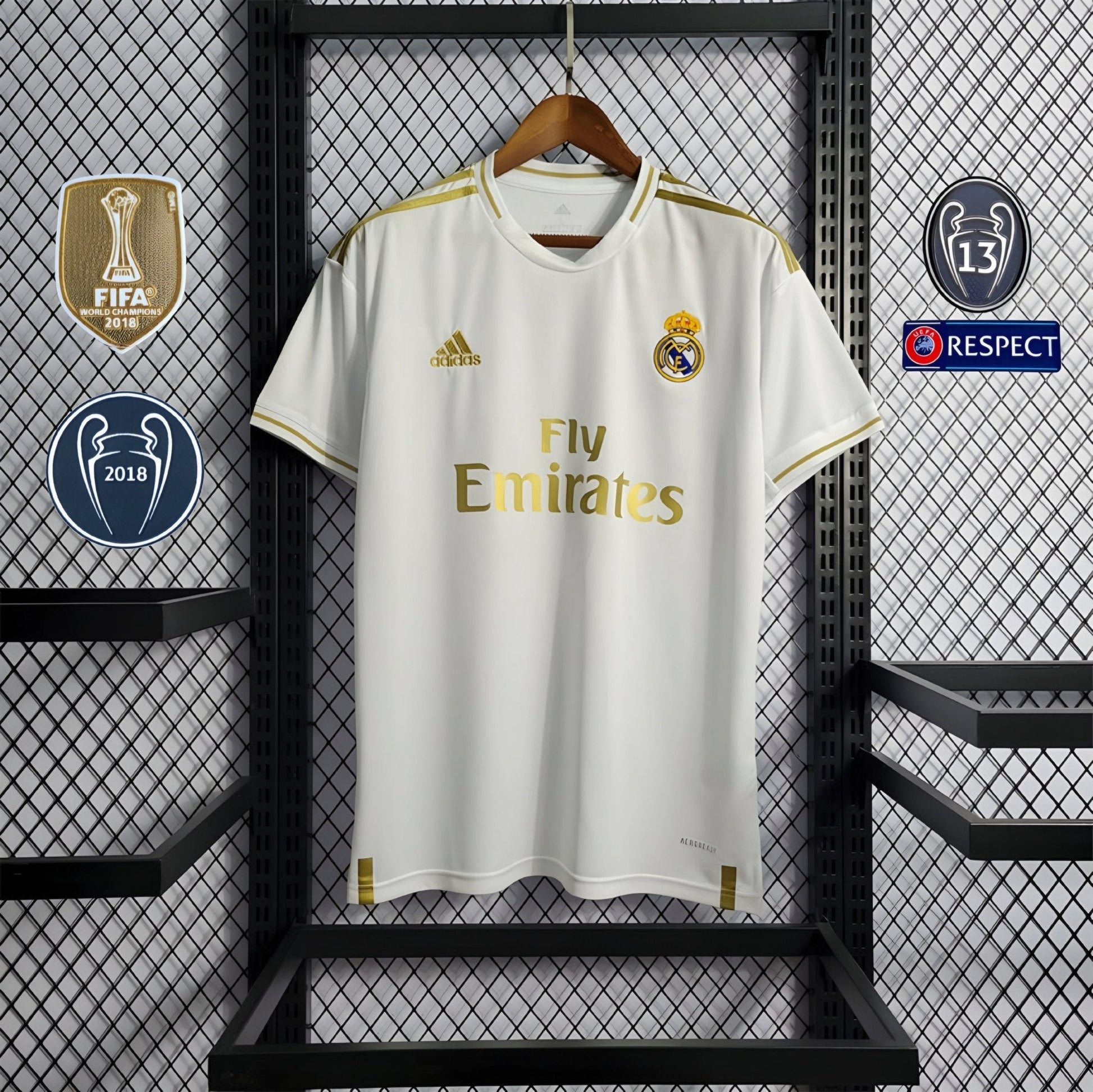 Retro Real Madrid 2019 Home Jersey