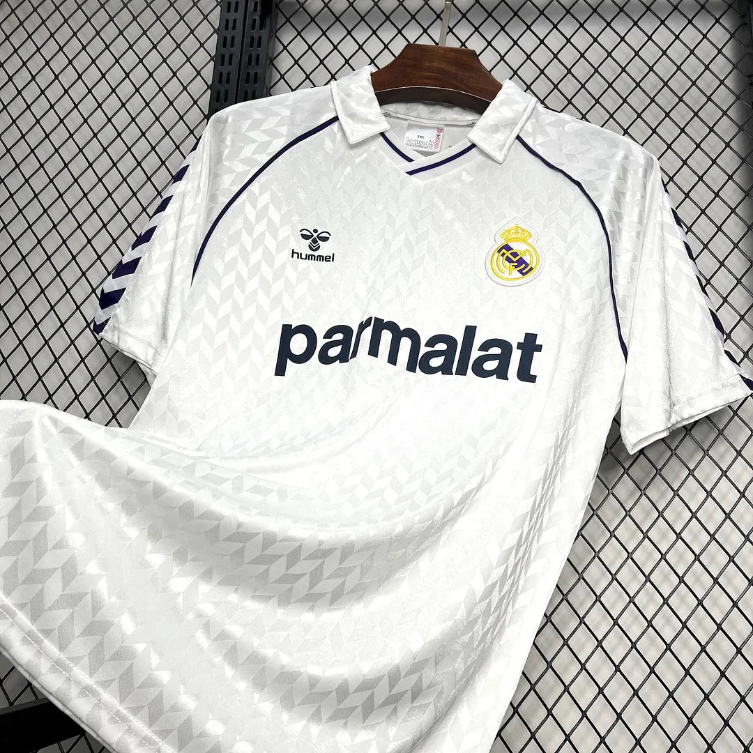 Retro Real Madrid 1988 Home Jersey