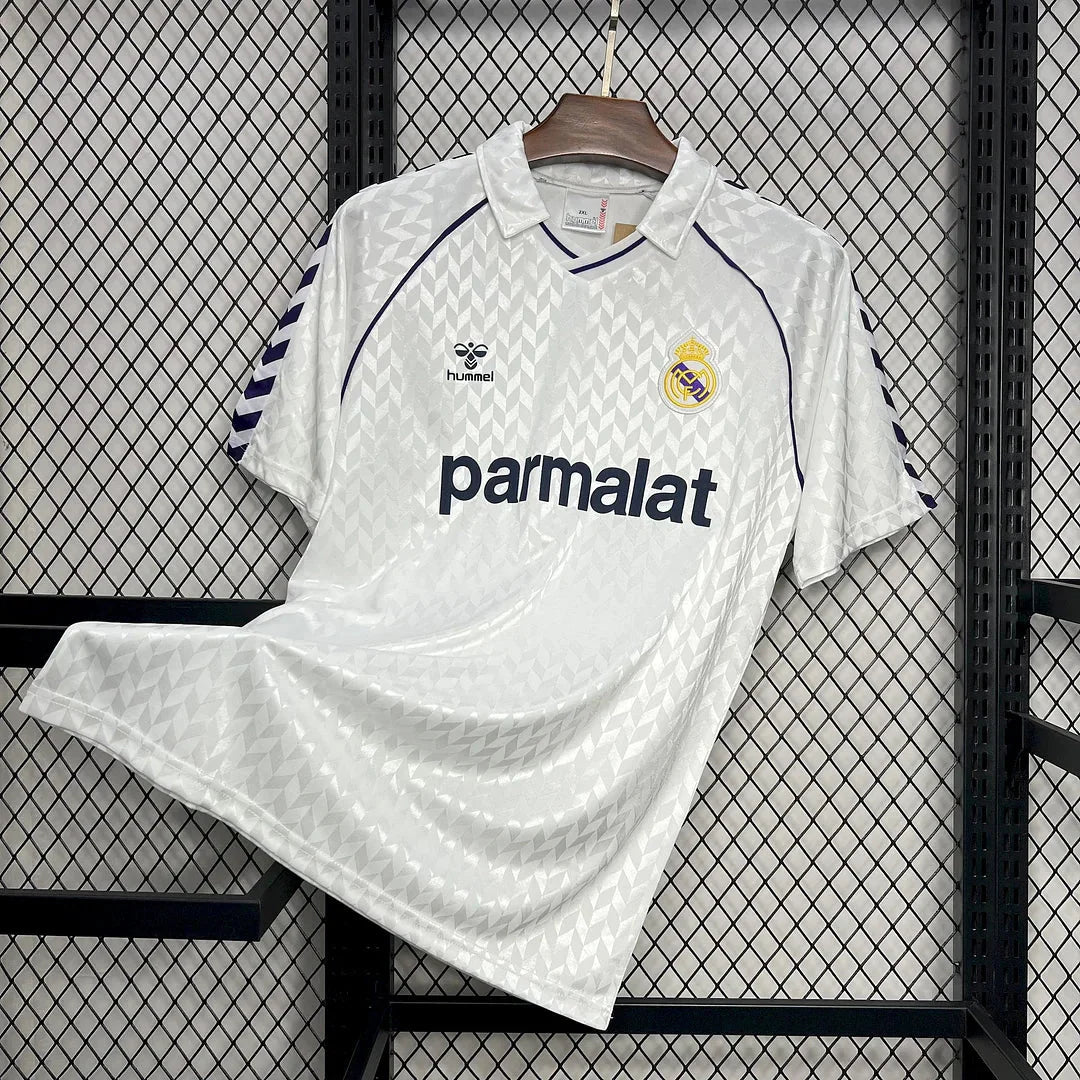 Retro Real Madrid 1988 Home Jersey