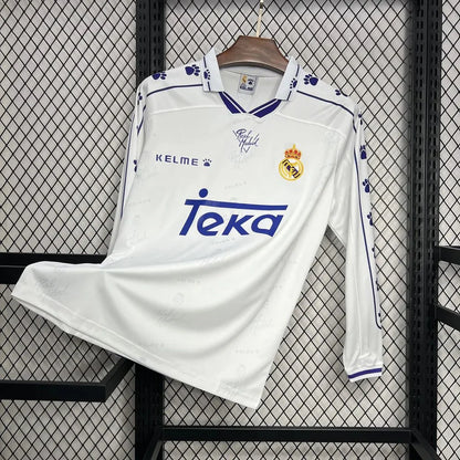 Retro Real Madrid 1994 Long Sleeve Home Jersey