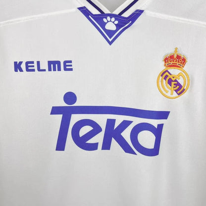 Retro Real Madrid 1996 Home Jersey