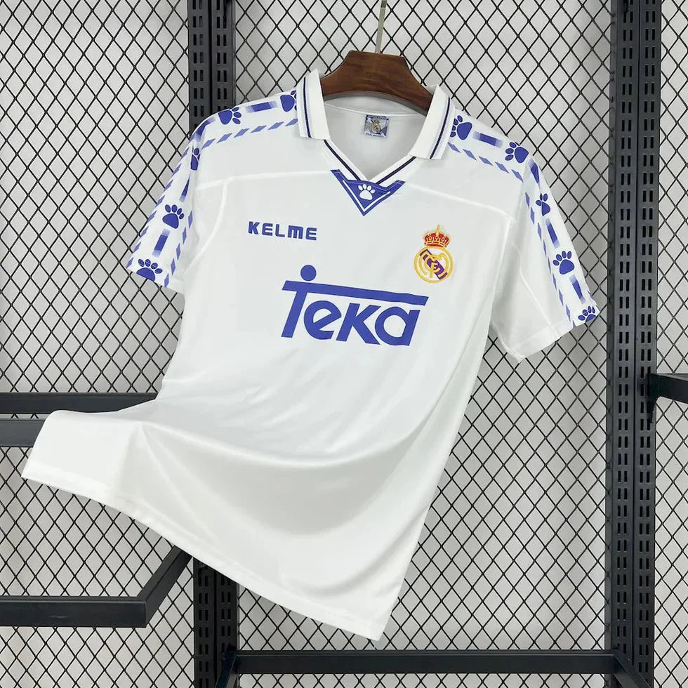 Retro Real Madrid 1996 Home Jersey