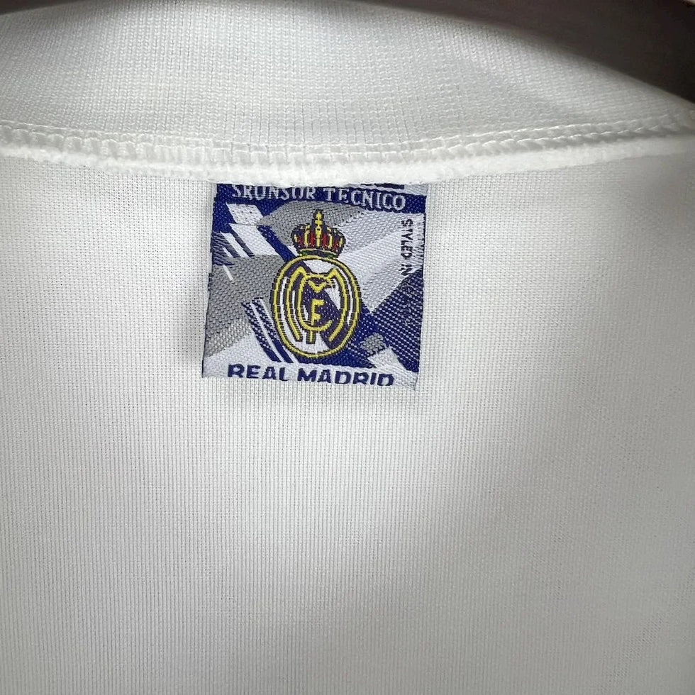 Retro Real Madrid 1996 Home Jersey