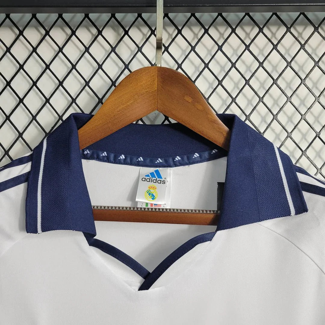 Retro Real Madrid 2000 Home Jersey