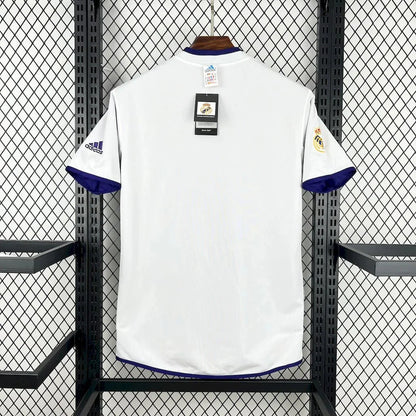 Retro Real Madrid 2002 Home Jersey