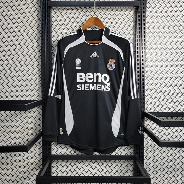 Retro Real Madrid 2006 Long Sleeve Away Jersey