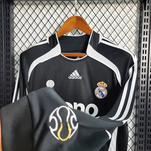Retro Real Madrid 2006 Long Sleeve Away Jersey
