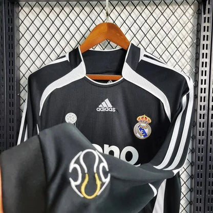 Retro Real Madrid 2006 Long Sleeve Away Jersey