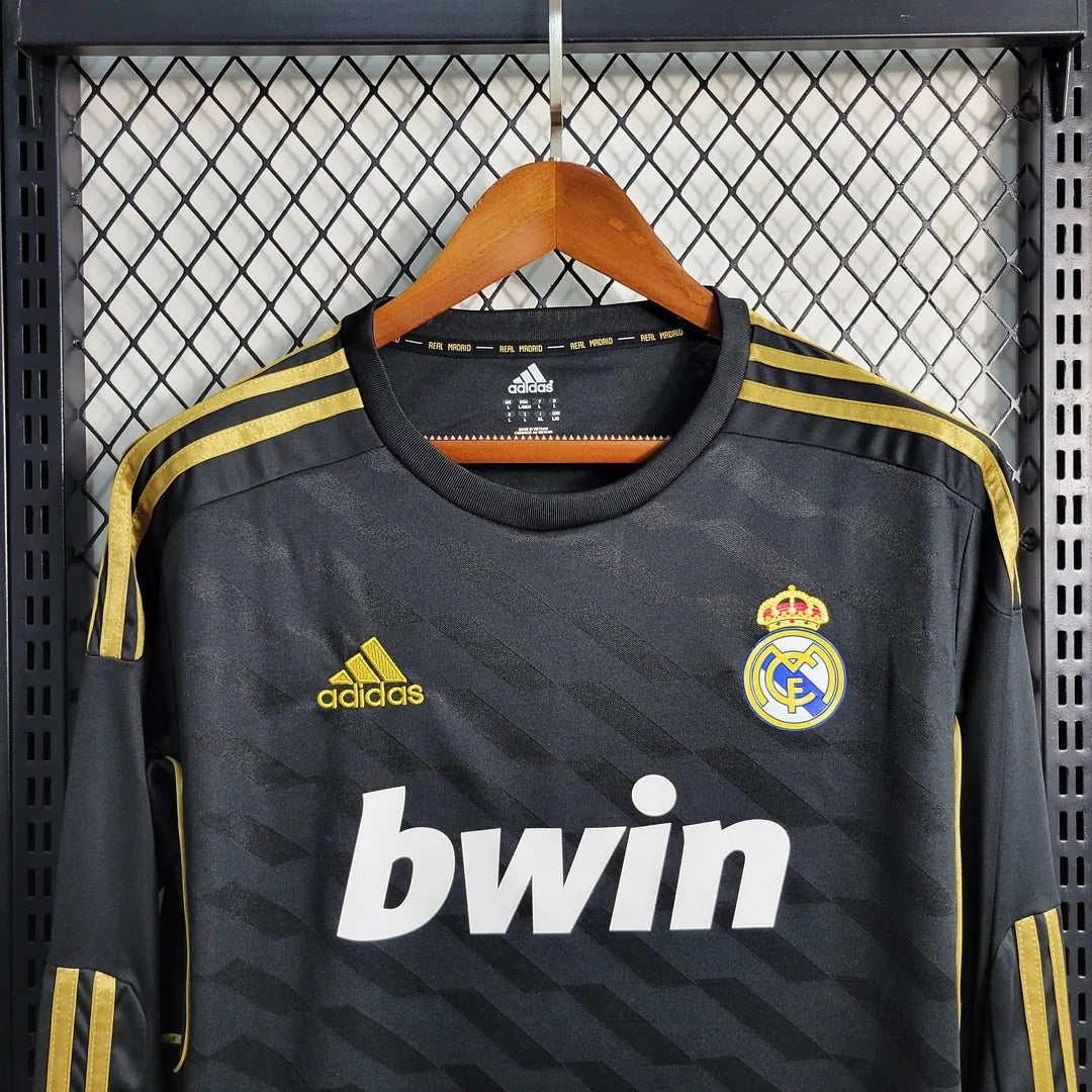Retro Real Madrid 2011 Long Sleeve Away Jersey