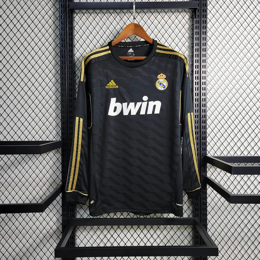 Retro Real Madrid 2011 Long Sleeve Away Jersey