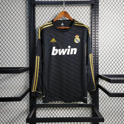 Retro Real Madrid 2011 Long Sleeve Away Jersey
