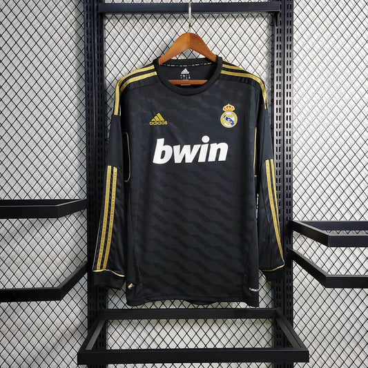 Retro Real Madrid 2011 Long Sleeve Away Jersey