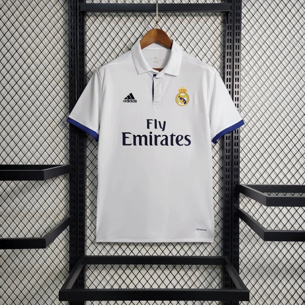Retro Real Madrid 2016 Home Jersey