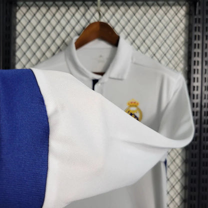 Retro Real Madrid 2016 Long Sleeve Home Jersey