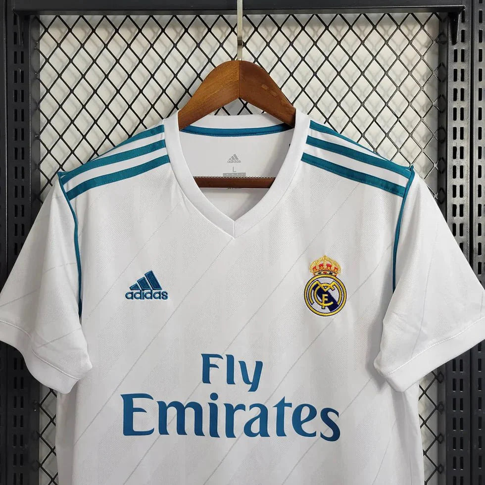 Retro Real Madrid 2017 Home Jersey