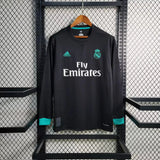Retro Real Madrid 2017 Long Sleeve Away Jersey