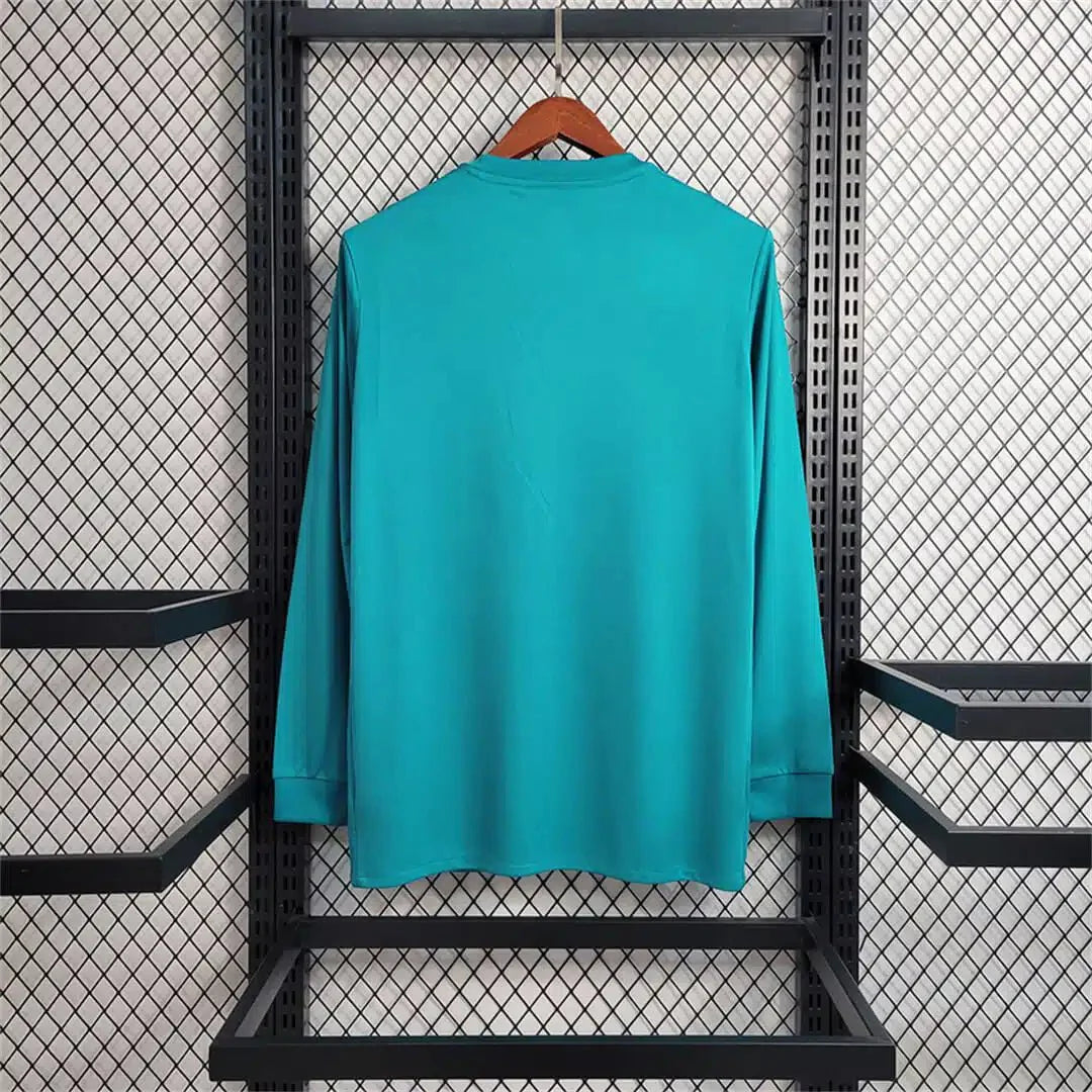 Retro Real Madrid 2017 Long Sleeve Third Jersey
