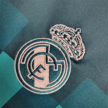 Retro Real Madrid 2017 Long Sleeve Third Jersey