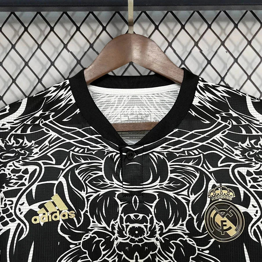 Real Madrid 2023 Gold Dragon Special Edition Jersey