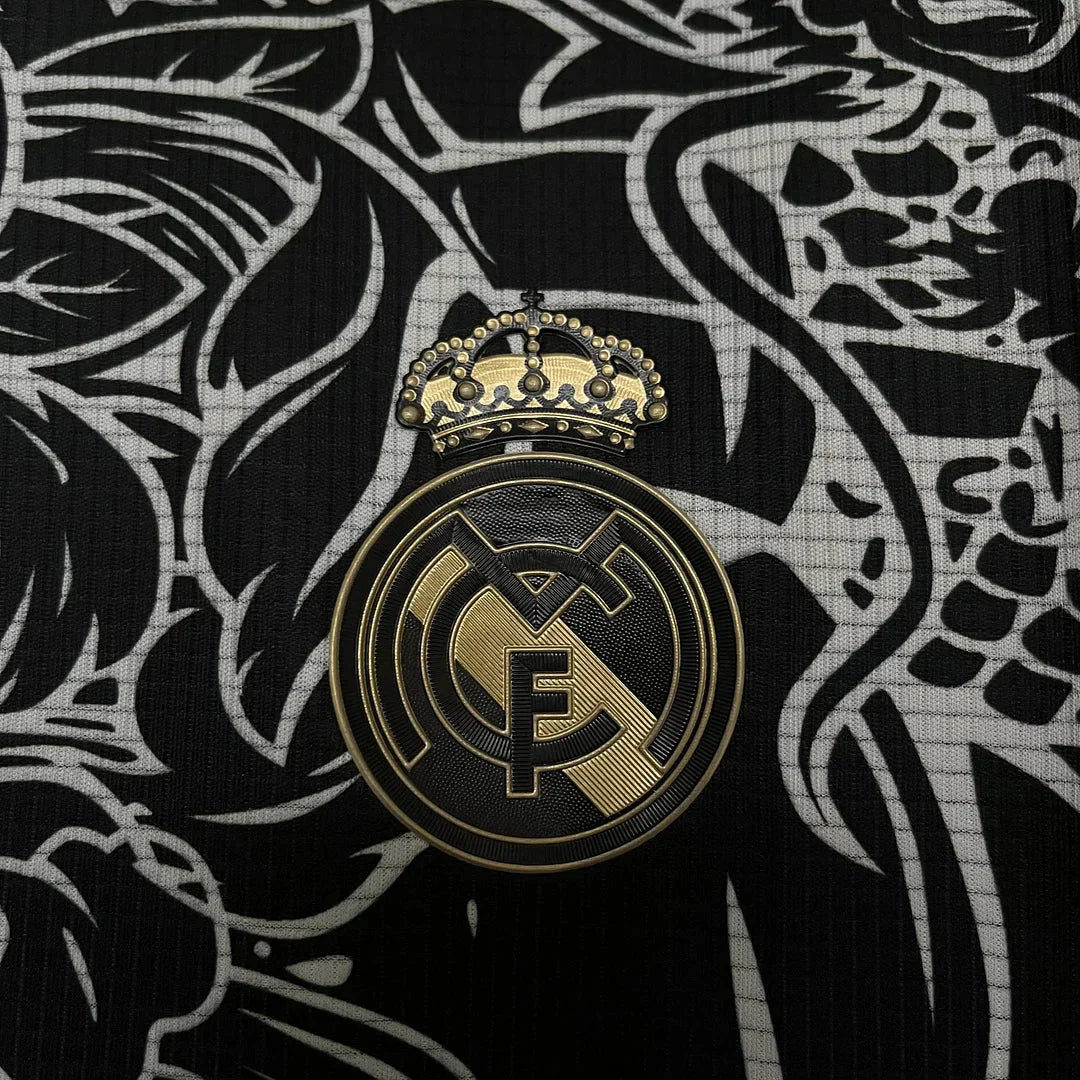 Real Madrid 2023 Gold Dragon Special Edition Jersey