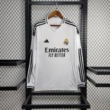 Real Madrid 2024 Long Sleeve Home Jersey