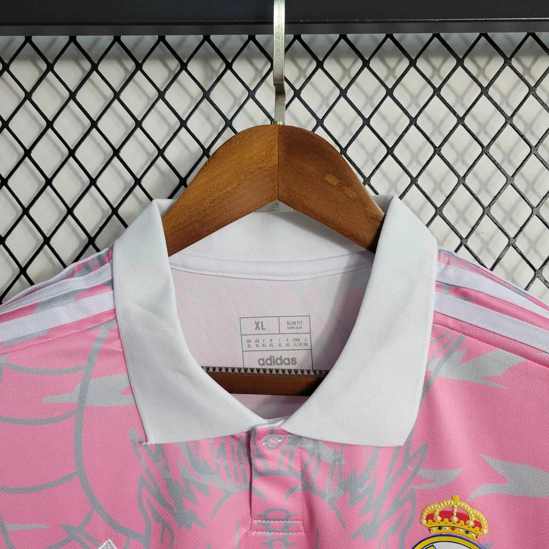 Real Madrid 2024 Pink Dragon Special Edition Jersey