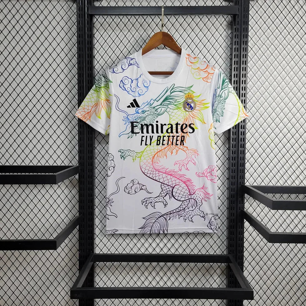 Real Madrid 2024 Rainbow Dragon Special Edition Jersey