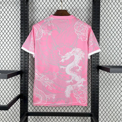 Real Madrid 2025 Pink Dragon Special Edition Jersey