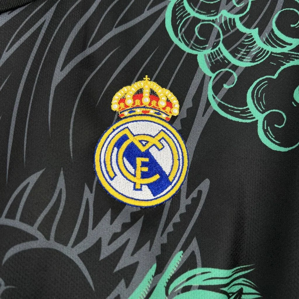 Real Madrid 2025 Emerald Dragon Special Edition Jersey