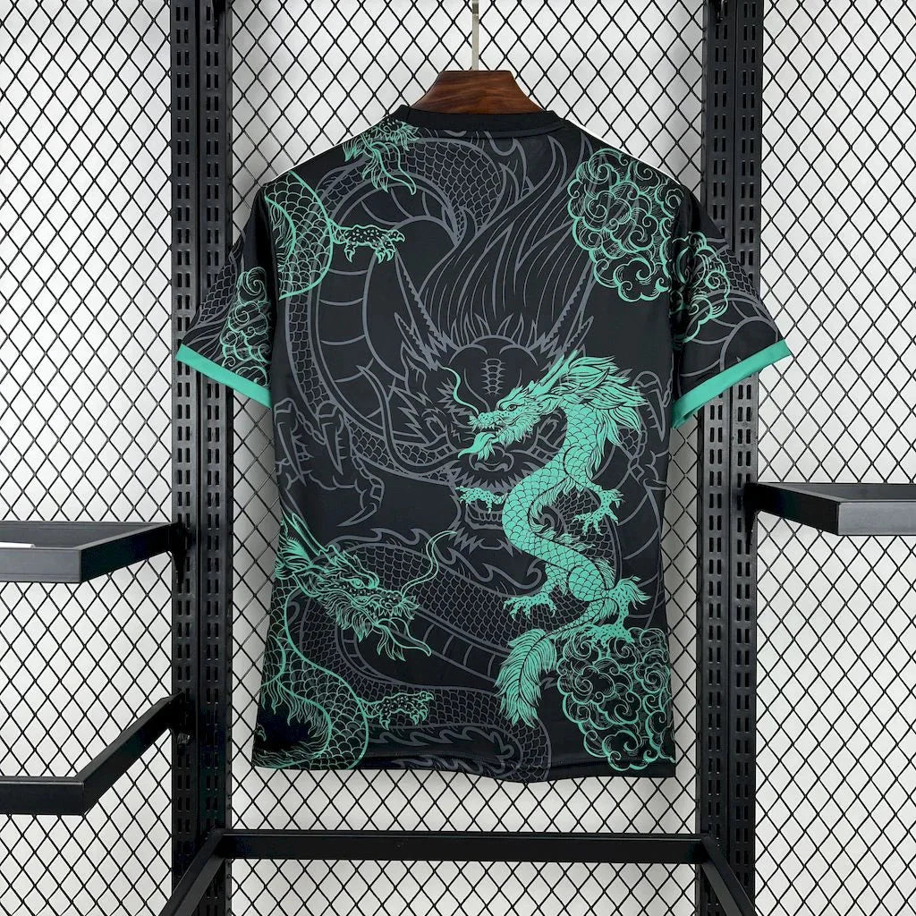 Real Madrid 2025 Emerald Dragon Special Edition Jersey