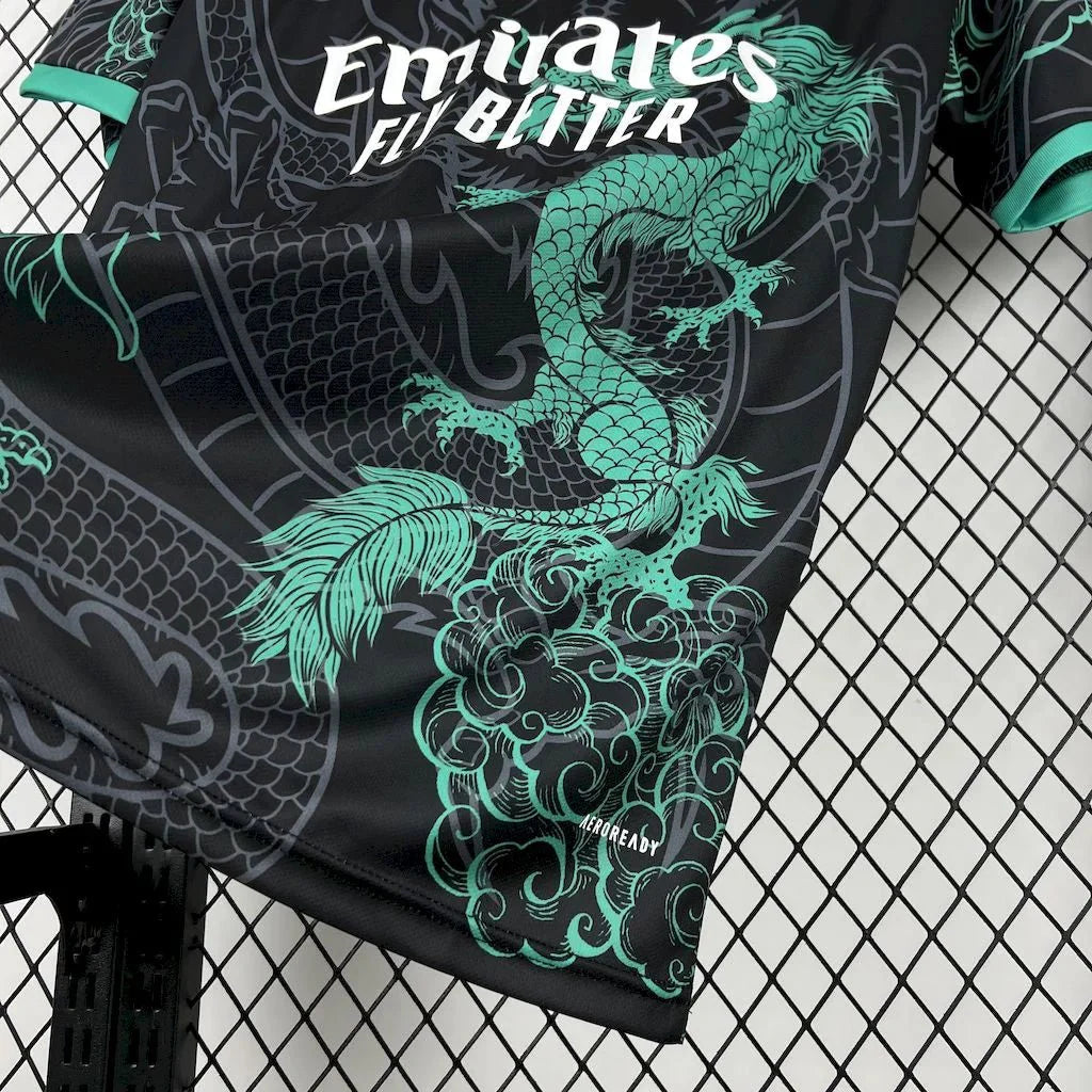 Real Madrid 2025 Emerald Dragon Special Edition Jersey