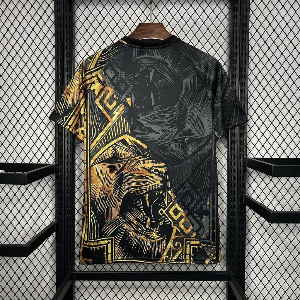 Real Madrid 2025 Gold Lion Special Edition Jersey