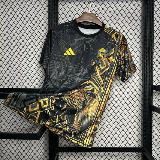 Real Madrid 2025 Gold Lion Special Edition Jersey