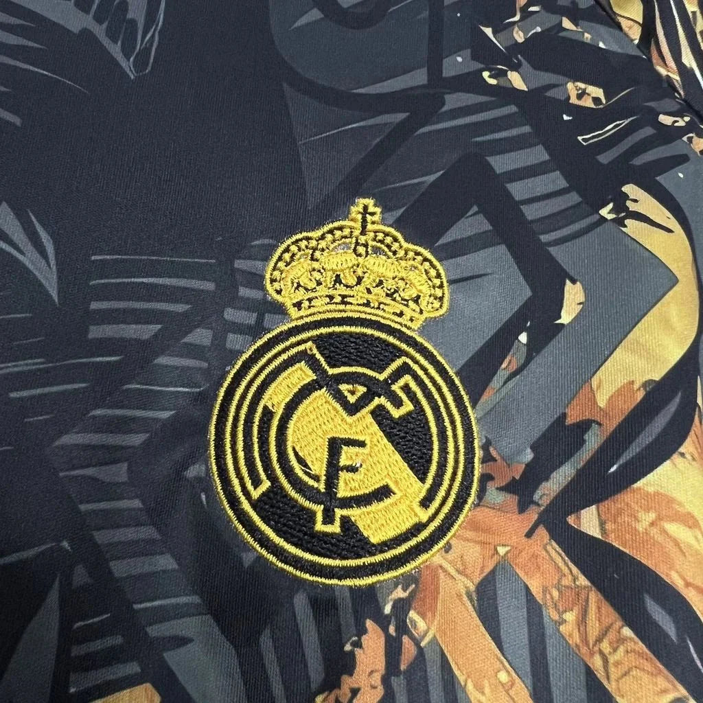 Real Madrid 2025 Gold Lion Special Edition Jersey