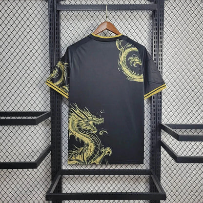 Real Madrid 2025 Gold Dragon Special Edition Jersey