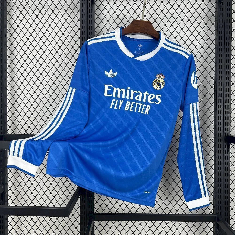 Real Madrid 2025 Long Sleeve Third Jersey